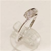 Anello Vidali Gioielli Donna in Oro bianco Diamante ANOR-67-34 - ANOR-67-34